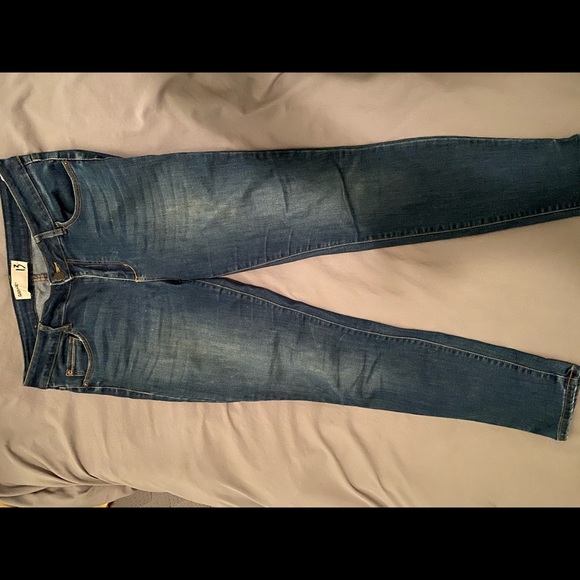 Garage Blue Demin Skinny Jeans - Picture 2 of 3